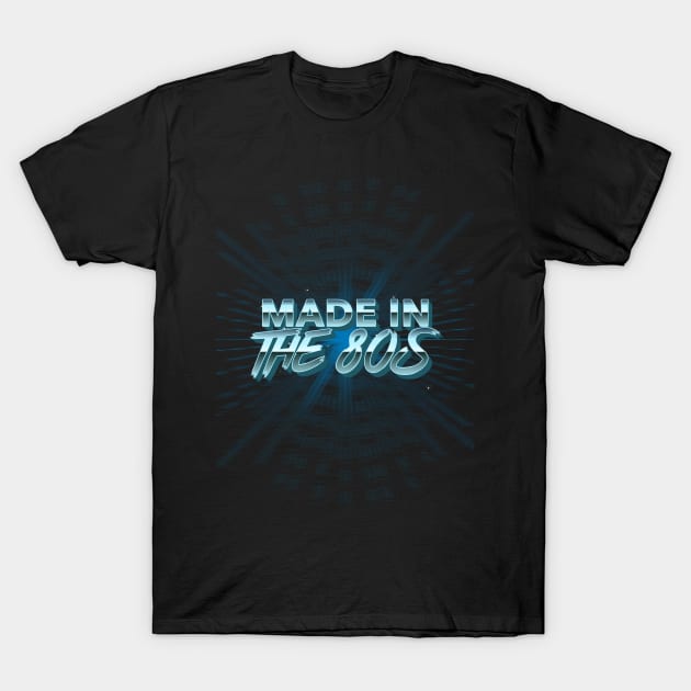 Made in the 80s - Vintage Retro 80s Gift T-Shirt by WizardingWorld